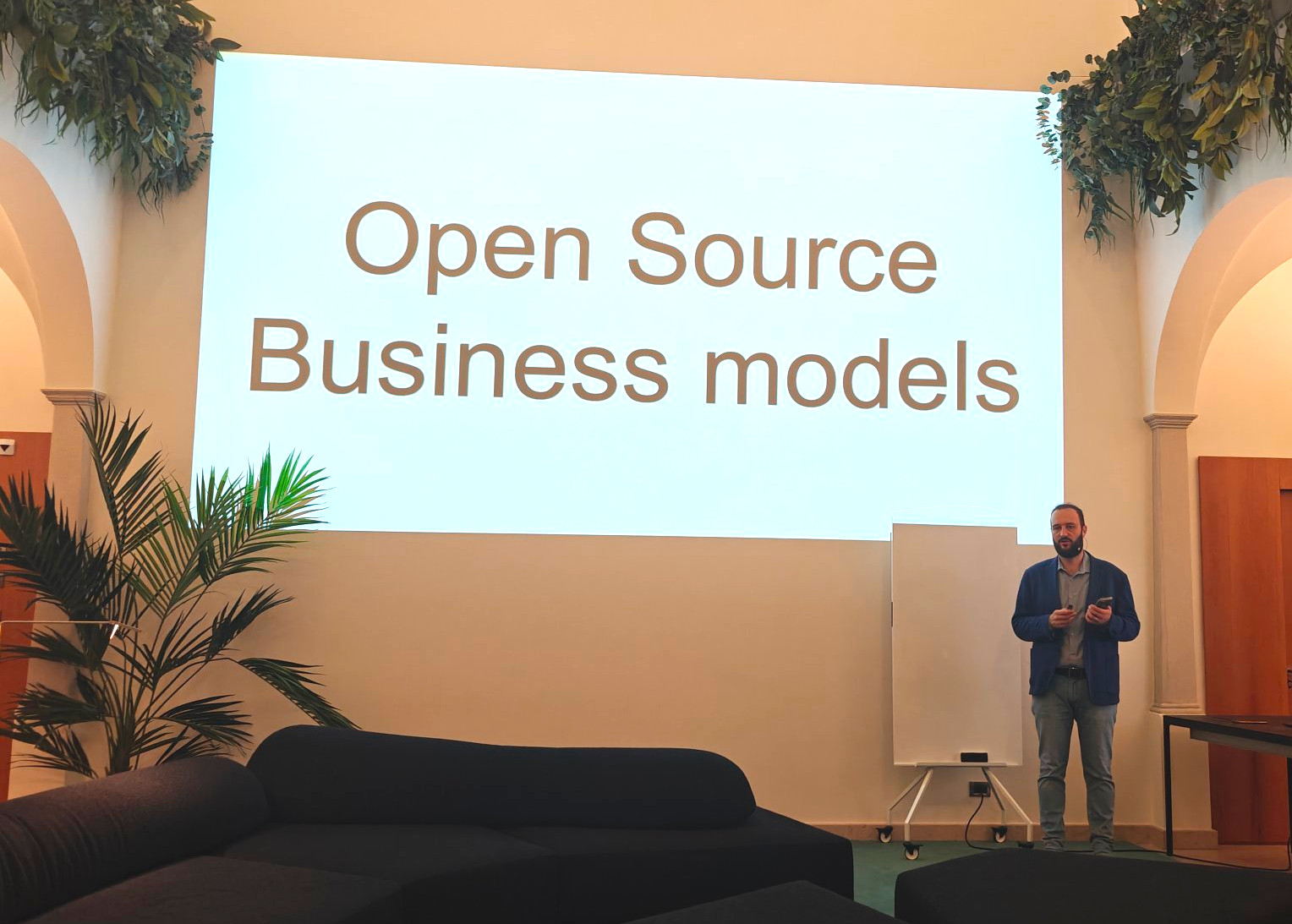 FLOSS practice workshop at Plan B Network Biz School